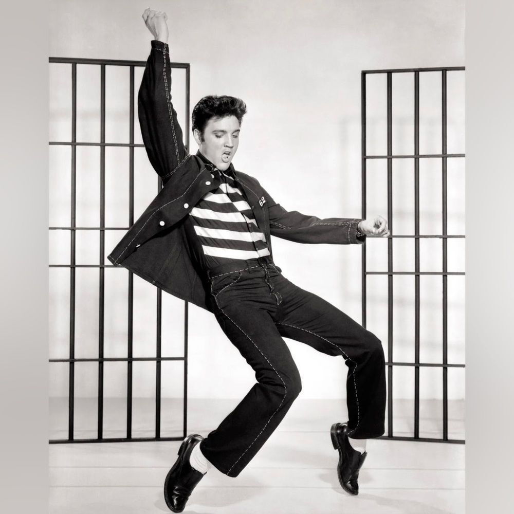 3 Set Elvis Presley king of rock n roll B&W photo picture print wall art